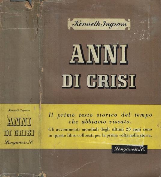 Anni di crisi - copertina