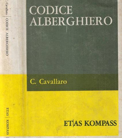 Codice alberghiero - copertina