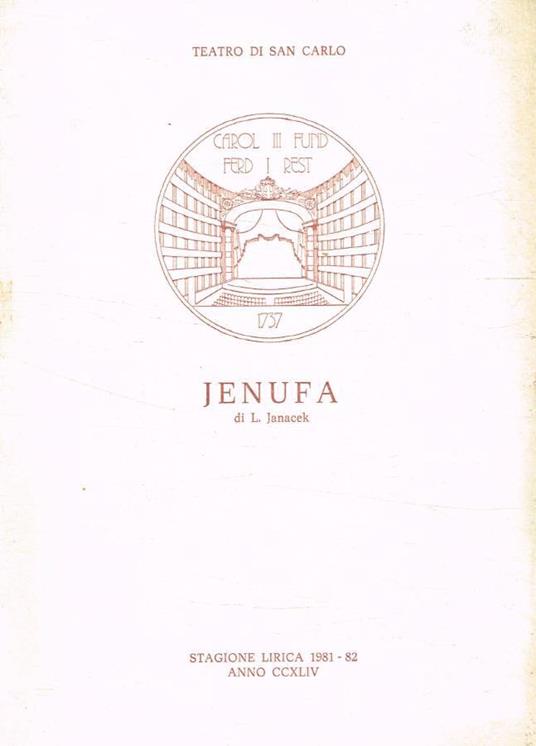Jenufa - copertina