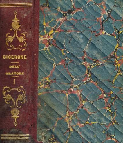 I tre libri dell'Oratore vol.I - copertina
