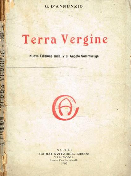 Terra vergine - copertina