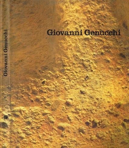Giovanni Genucchi - copertina
