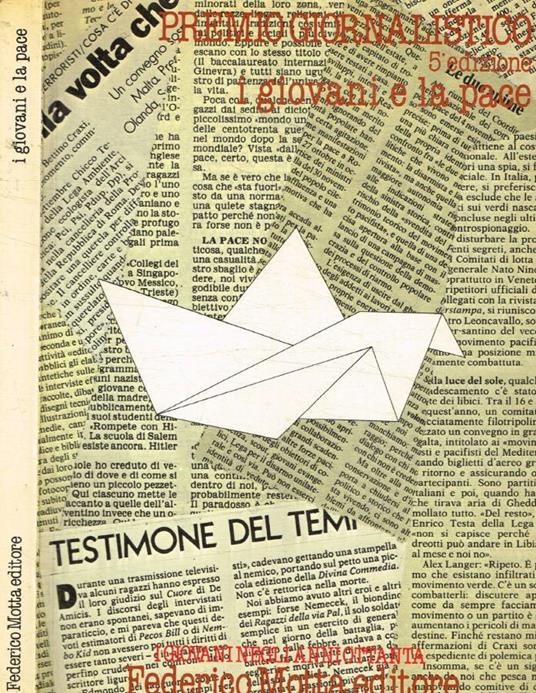 I giovani e la pace - copertina