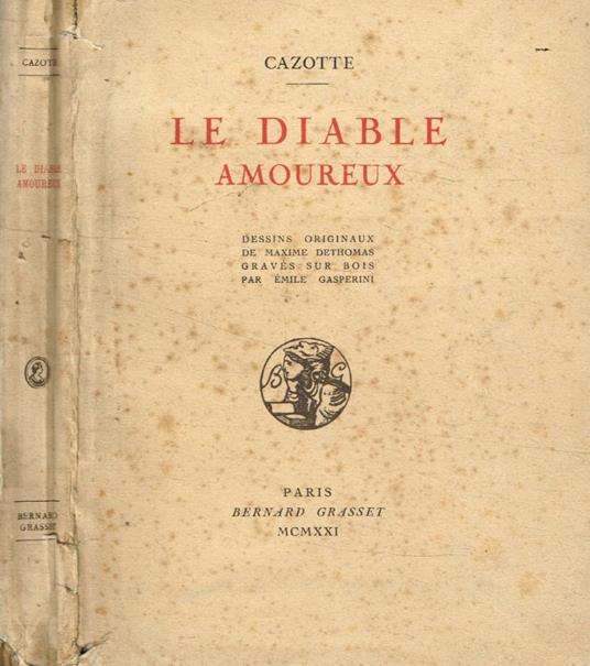 Le diable amoureux - copertina