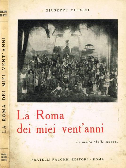 La Roma dei miei vent'anni - copertina