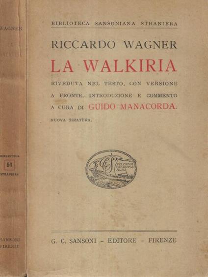 La walkiria - copertina