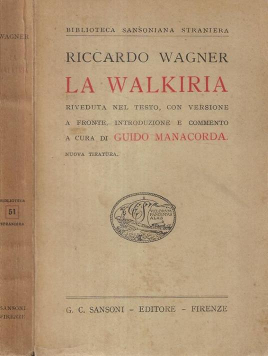 La walkiria - copertina
