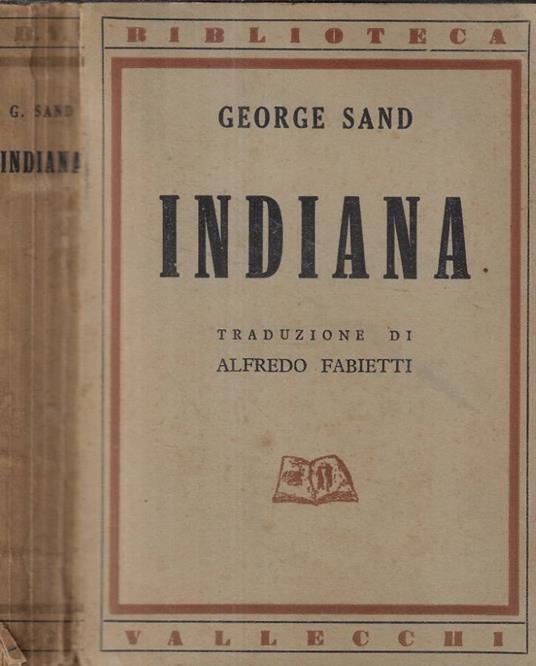 Indiana - George Sand - copertina