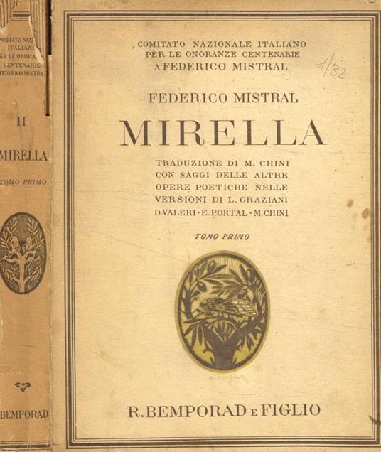 Mirella tomo I - copertina
