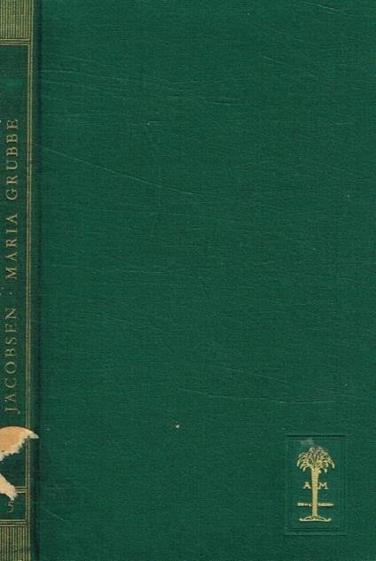 Maria Grubbe - Jens Peter Jacobsen - copertina