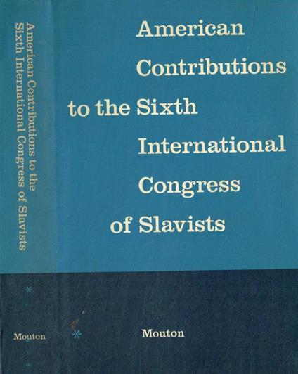 American contributions to the sixth International Congress o - copertina