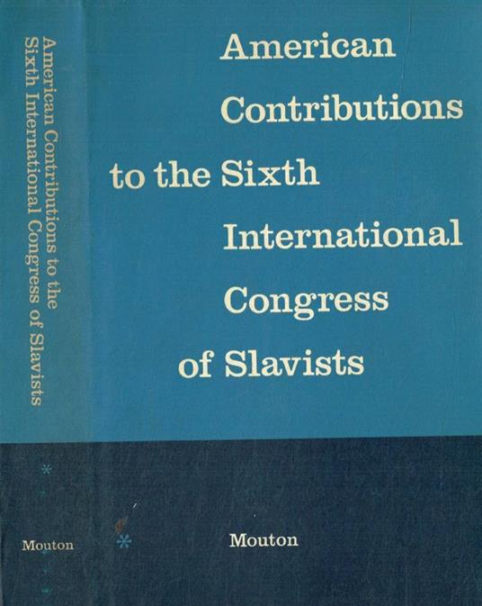 American contributions to the sixth International Congress o - copertina