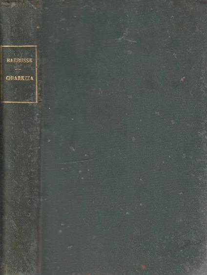 Chiarezza - Henri Barbusse - copertina