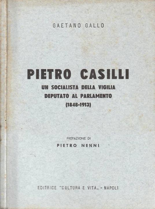 Pietro Casilli - copertina