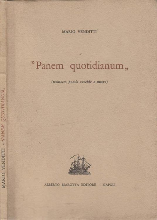 Panem quotidianum - copertina
