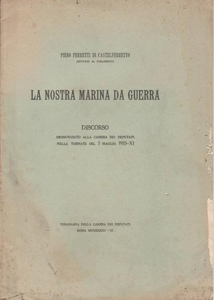 La nostra marina da guerra - copertina