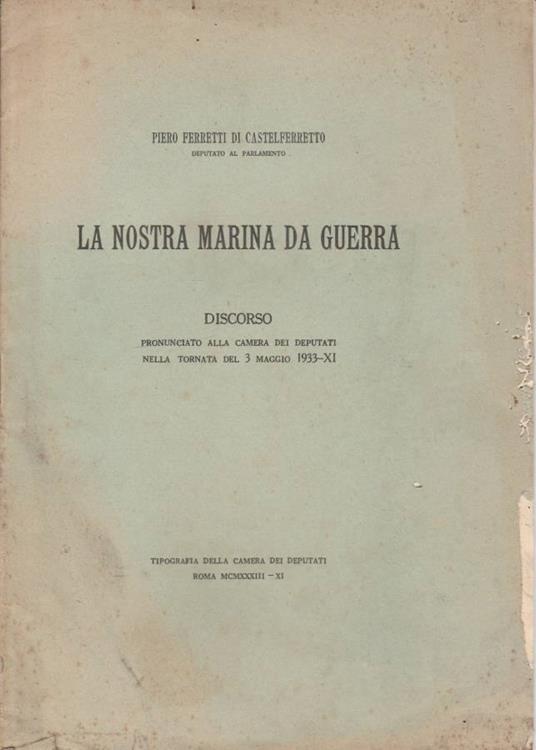 La nostra marina da guerra - copertina