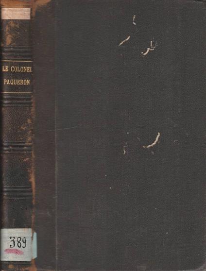 Le colonel Paqueron - copertina