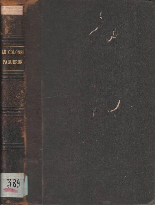 Le colonel Paqueron - copertina