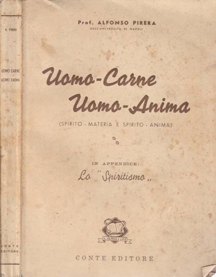 Uomo-carne, uomo-anima - copertina