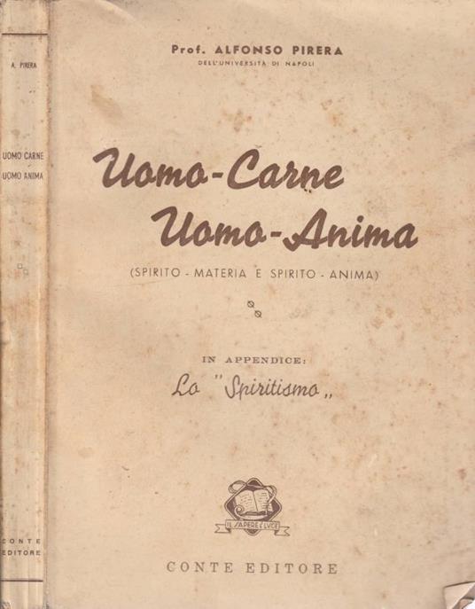 Uomo-carne, uomo-anima - copertina