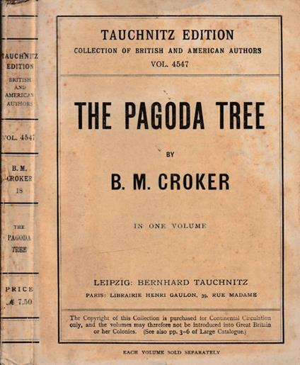 The pagoda tree - copertina