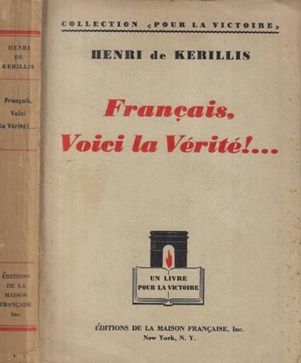 Francais, voici la verité! - copertina