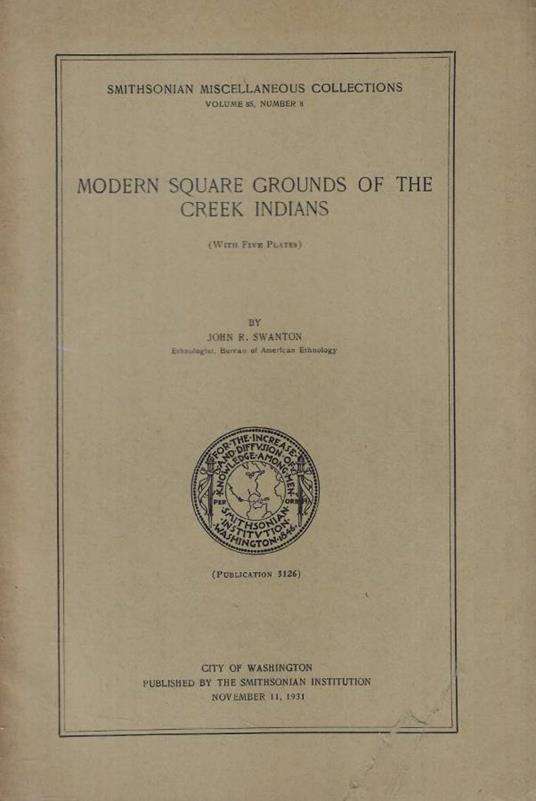Modern Square Grounds of the Creek Indians - copertina