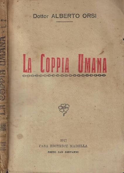 La coppia umana - copertina