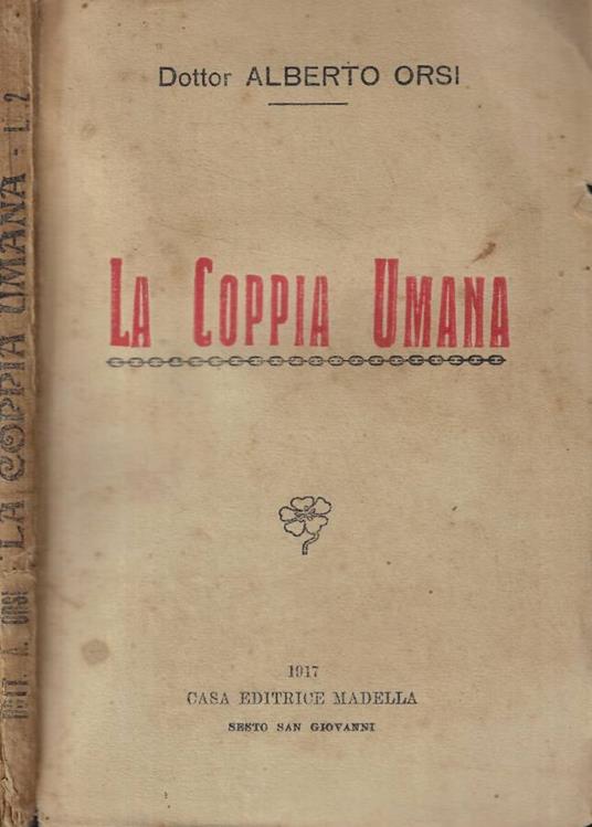 La coppia umana - copertina