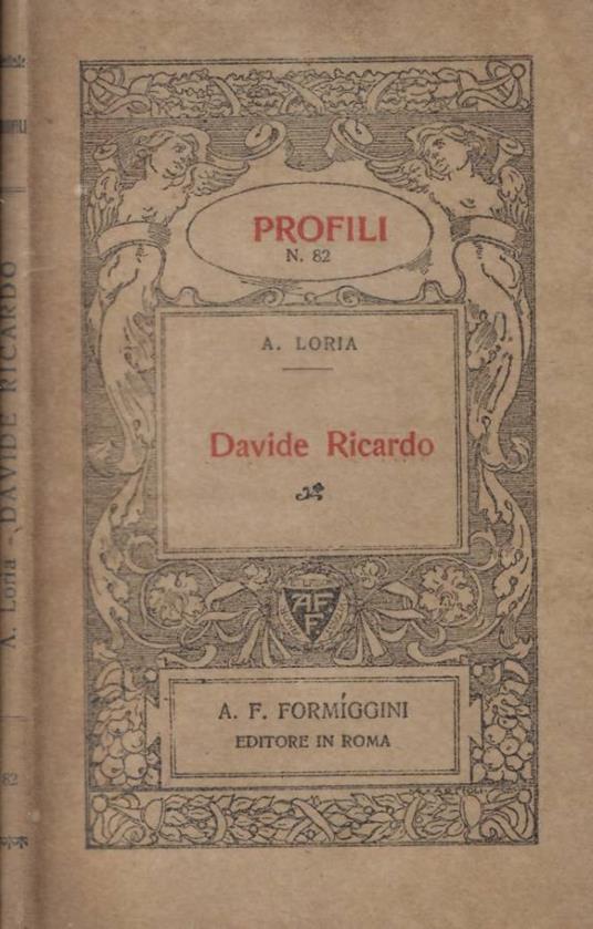 Davide Ricardo - copertina