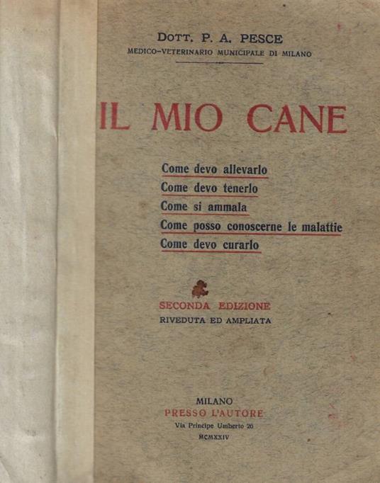Il mio cane - copertina