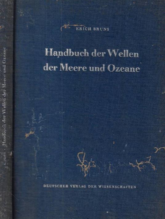 Handbuch der Wellen der Meere und Ozeane - copertina
