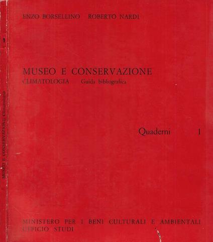 Museo e conservazione - copertina