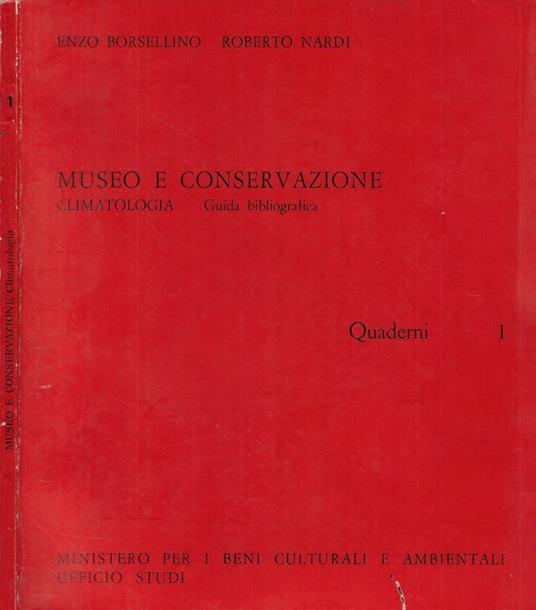 Museo e conservazione - copertina