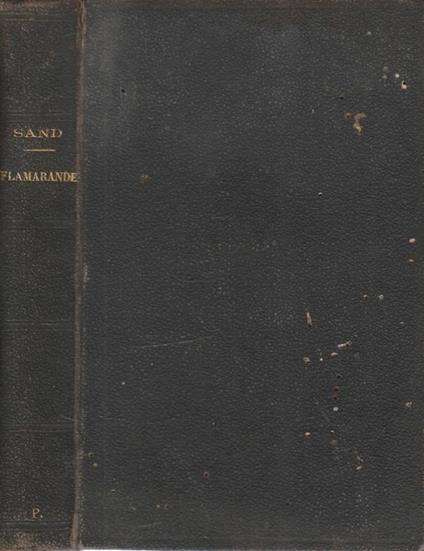 Flamarande - George Sand - copertina
