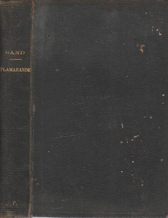 Flamarande - George Sand - copertina