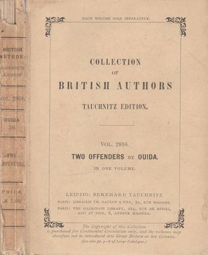 Two Offenders - copertina