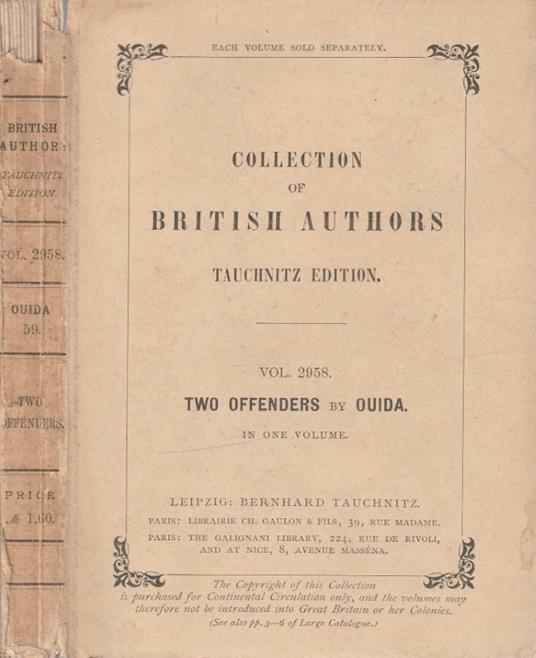Two Offenders - copertina