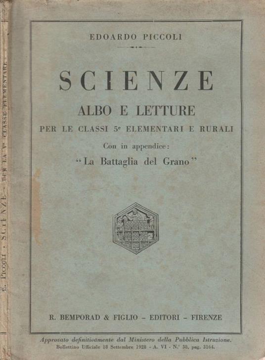 Scienze - copertina