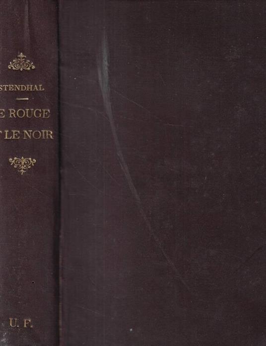 Le rouge et le noir - copertina