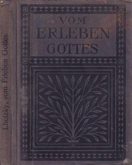 Vom erleben Gottes - copertina