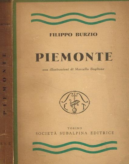 Piemonte - Filippo Burzio - copertina