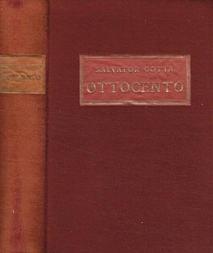 Ottocento - Salvator Gotta - copertina
