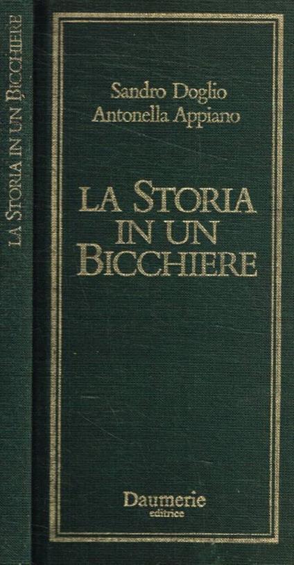La storia in un bicchiere - copertina
