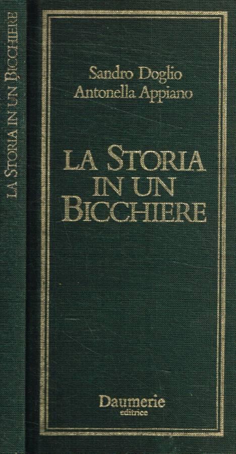 La storia in un bicchiere - copertina