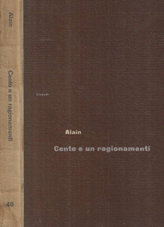 Cento e un ragionamenti - copertina