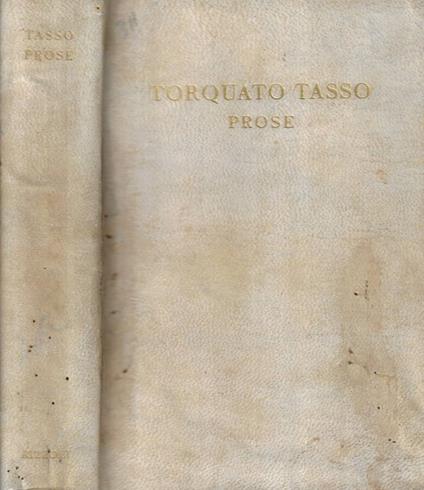 Prose - Torquato Tasso - copertina