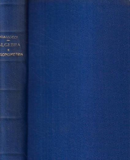 Il primo corso di algebra (Calcolo letterale ed equazioni di - copertina