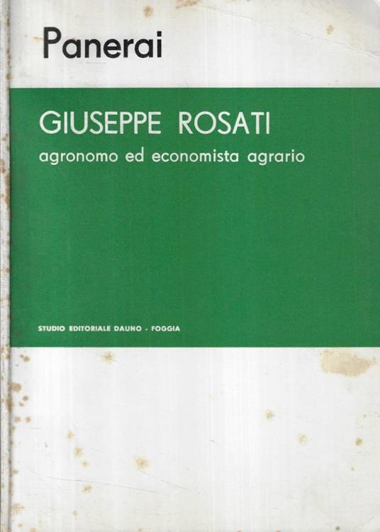 Giuseppe Rosati - copertina